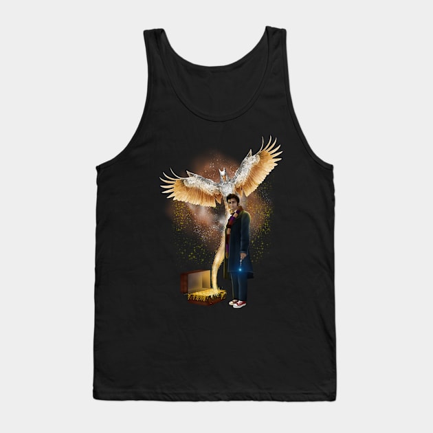 fantastic Doctor with fantastic beast Tank Top by Dezigner007